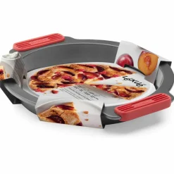 Rund nonstick bakform 28 cm, grå