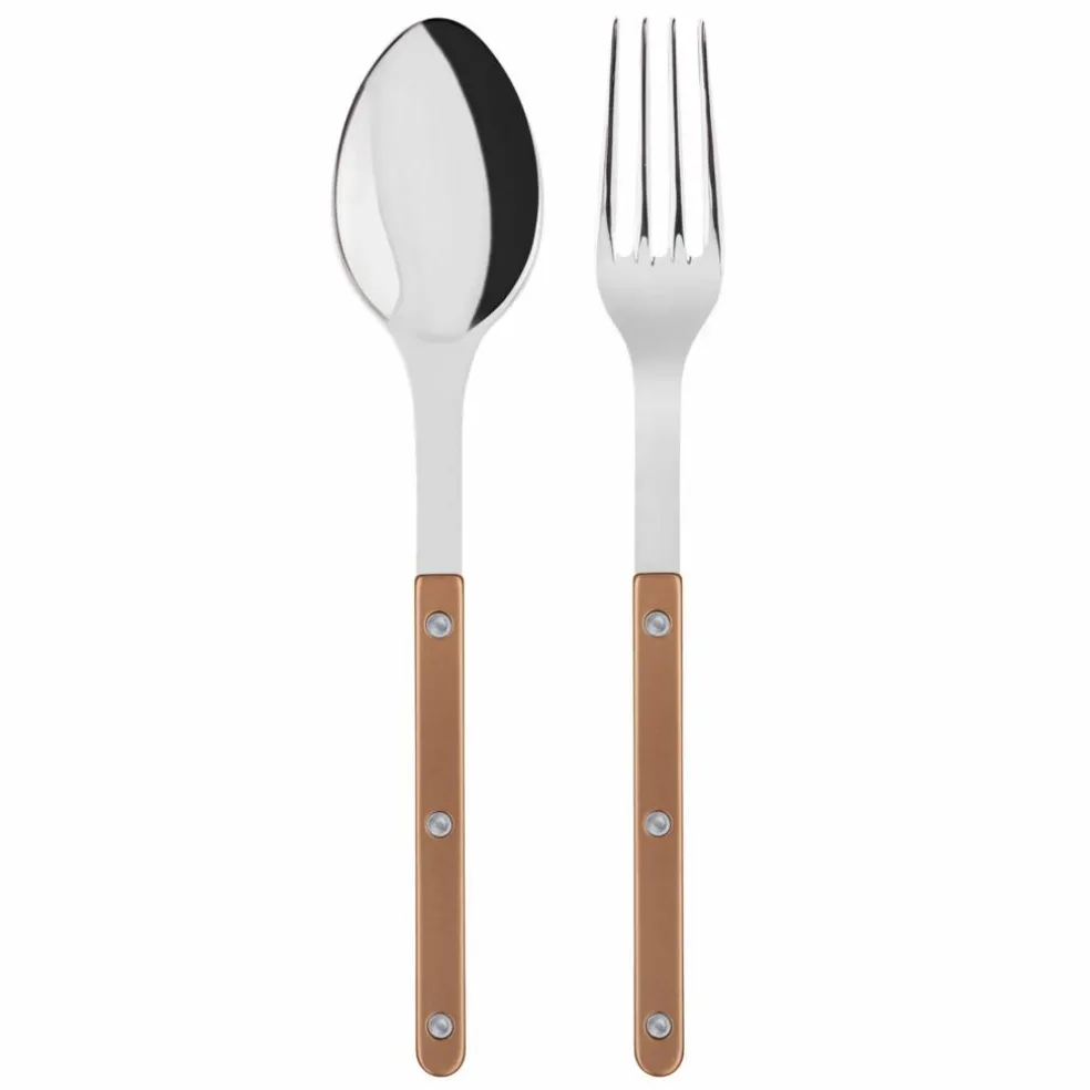 Sabre Bistrot Pearl serveringsset, karamell