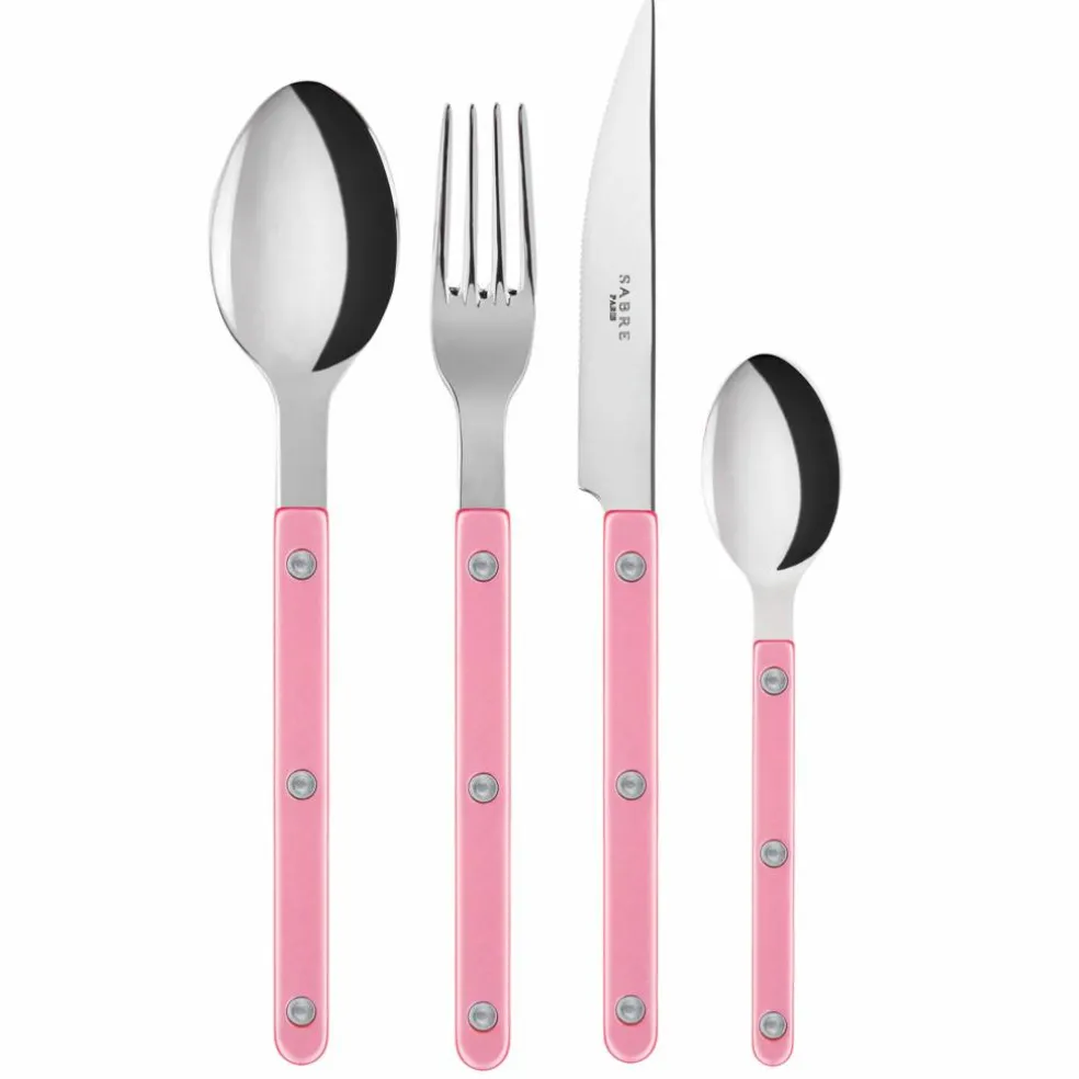 Sabre Bistrot Pärlemor bestickset 4 delar, stålblå