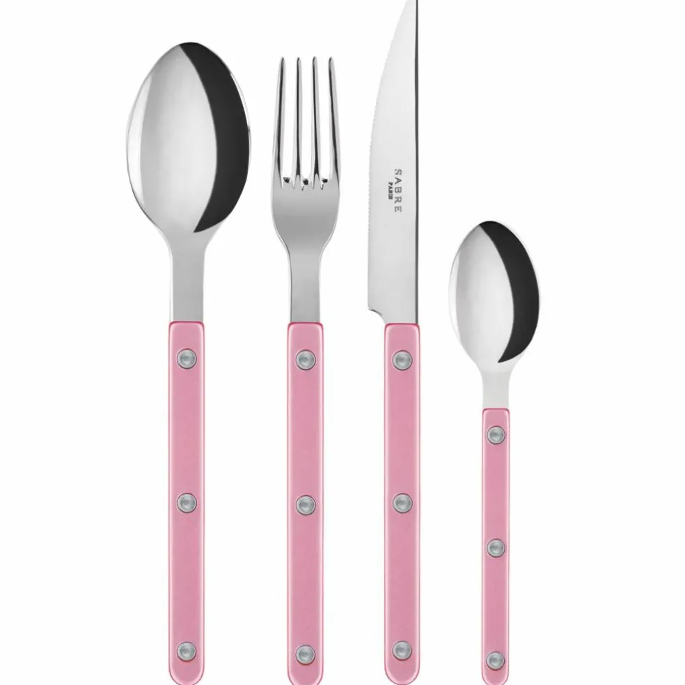 Sabre Bistrot Pärlemor bestickset 16 delar, mjukrosa