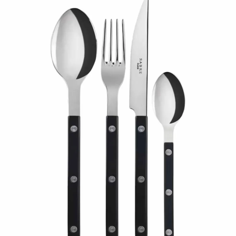 Sabre Bistrot Solid bestickset 16 delar, mökrgrå