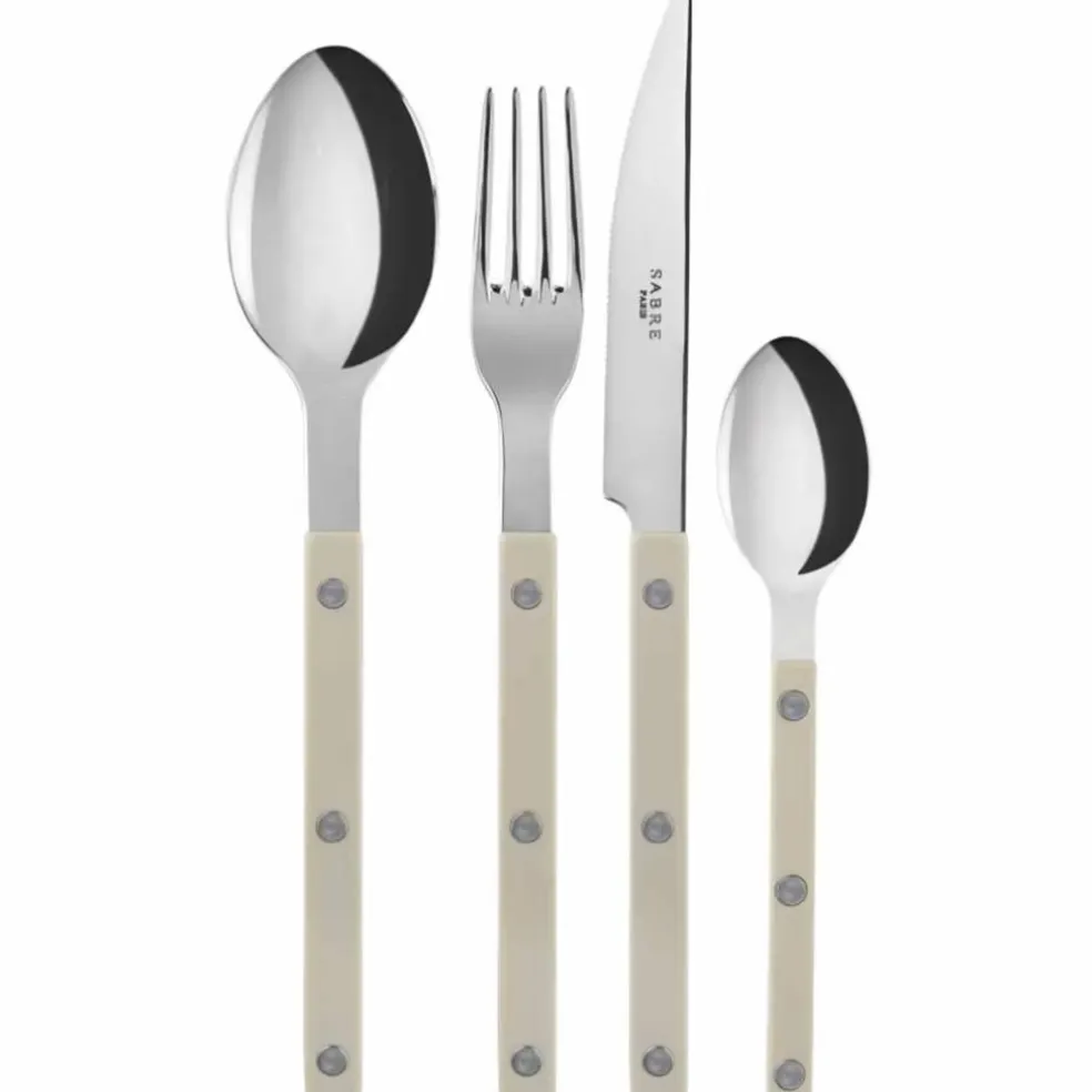 Sabre Bistrot Solid bestickset 16 delar, mökrgrå