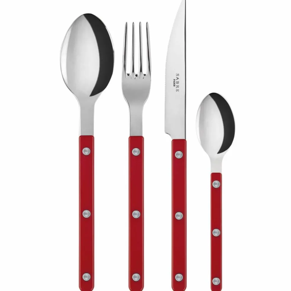 Sabre Bistrot Solid bestickset 16 delar, pastellblå