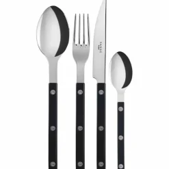 Sabre Bistrot Solid bestickset 16 delar, röd