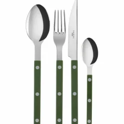 Sabre Bistrot Solid bestickset 4 delar, röd
