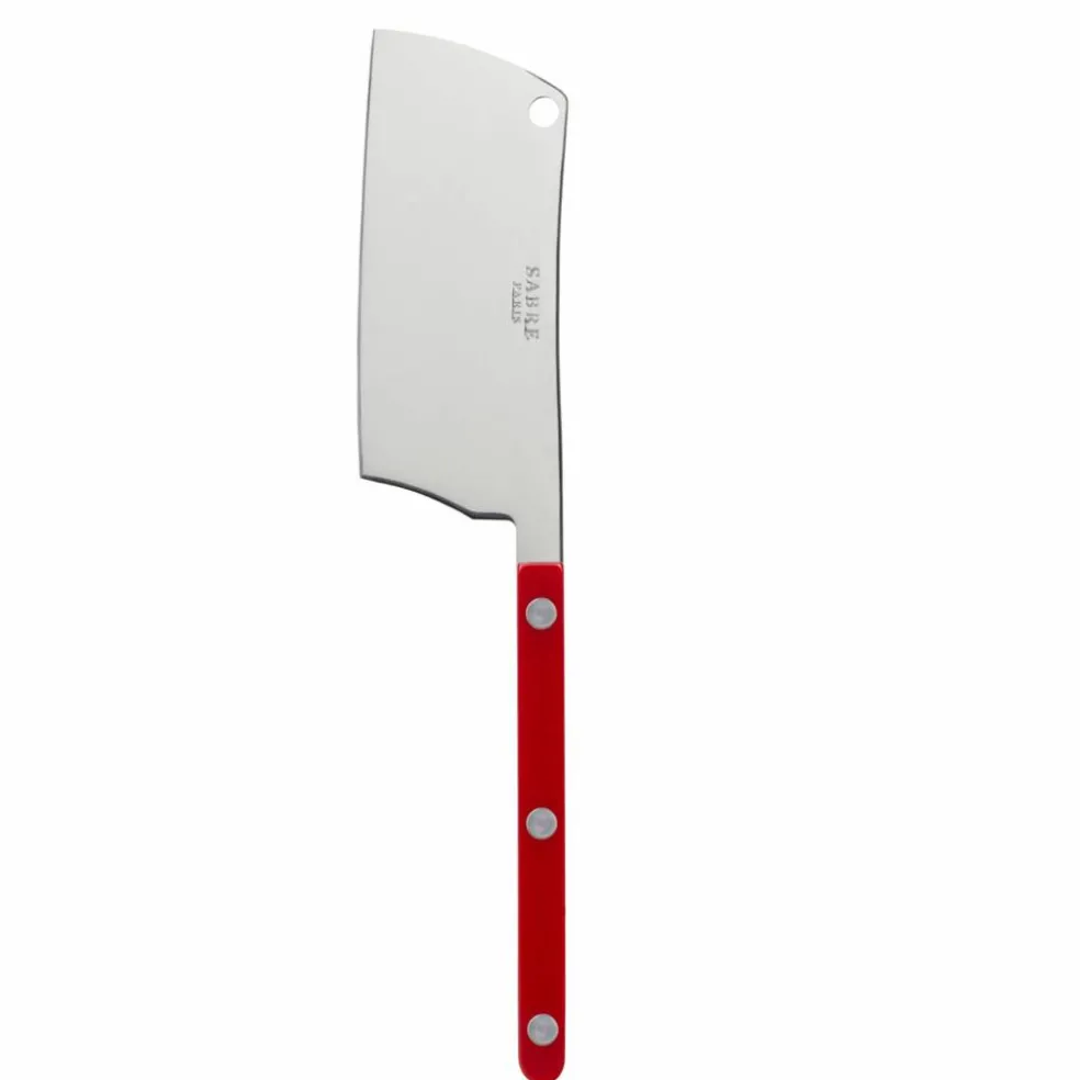 Sabre Bistrot Solid ostkniv, vinröd