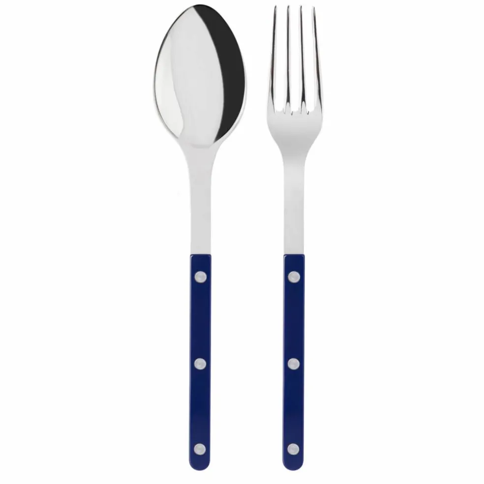 Sabre Bistrot Solid serveringsset, marinblå