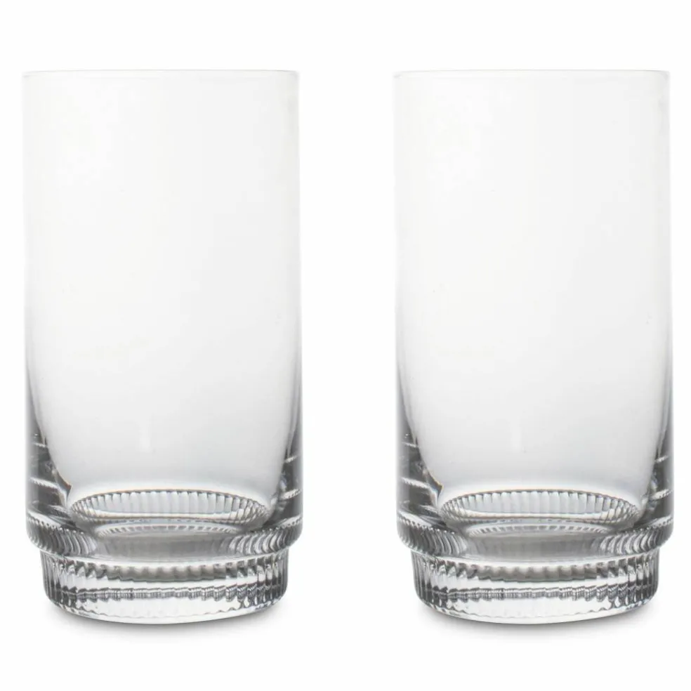 Saga hög tumblerglas 2-pack