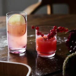 Saga låg tumblerglas 2-pack