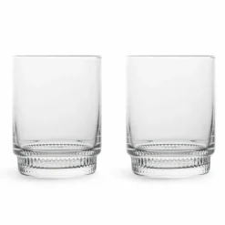 Saga låg tumblerglas 2-pack