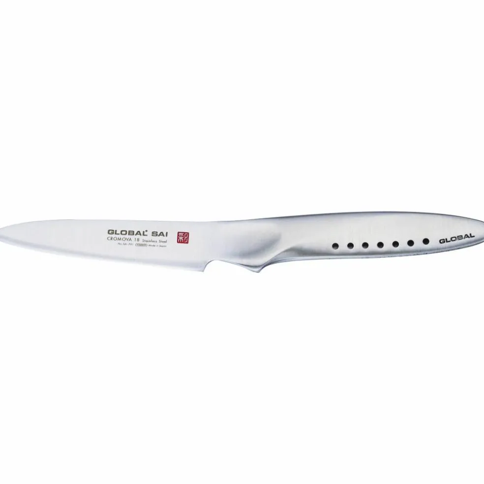 SAI-F01 Skalkniv 9 cm Helsmidd Enkelstål
