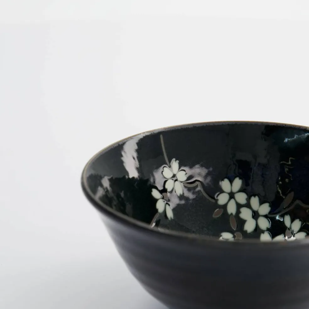 Sakura ramenskål 19 cm, koboltblå