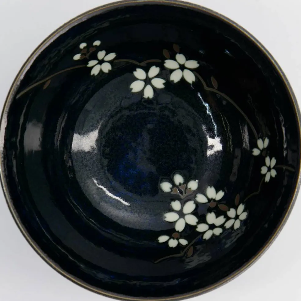 Sakura ramenskål 19 cm, koboltblå