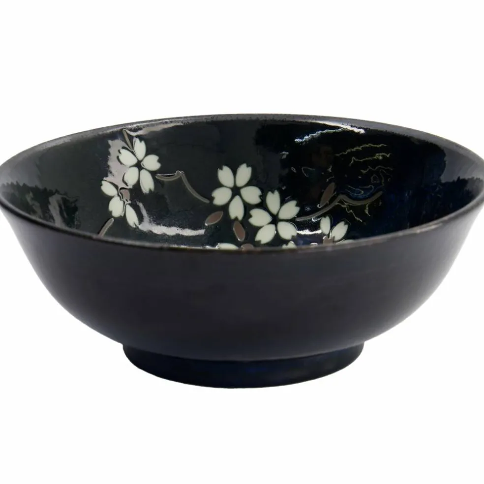 Sakura ramenskål 19 cm, koboltblå