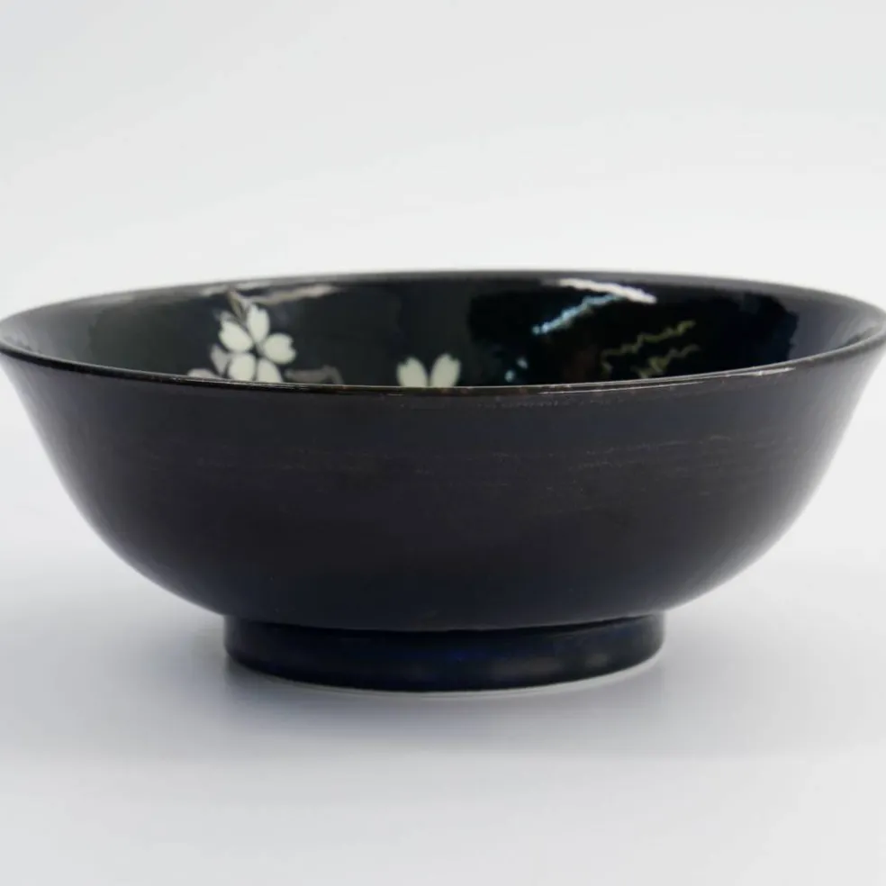 Sakura ramenskål 19 cm, koboltblå
