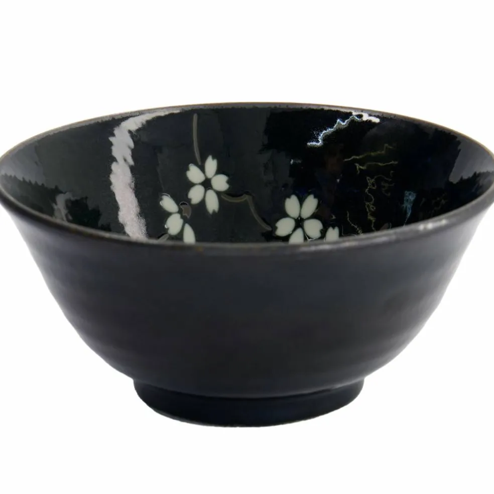 Sakura ramenskål 19 cm, koboltblå