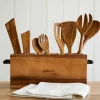 Salladsbestick 34 cm, teak