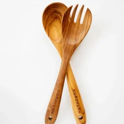 Salladsbestick 34 cm, teak