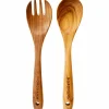 Salladsbestick 23,5 cm, teak
