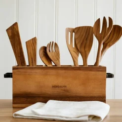 Salladsbestick 23,5 cm, teak