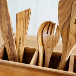 Salladsbestick 23,5 cm, teak
