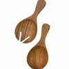 Salladsbestick small, teak