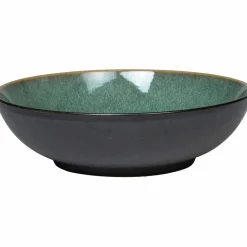 Salladsskål 24 cm svart/amber