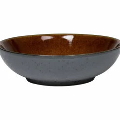 Salladsskål 24 cm svart/mörkblå