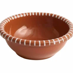 Salladsskål large 26 cm, randig