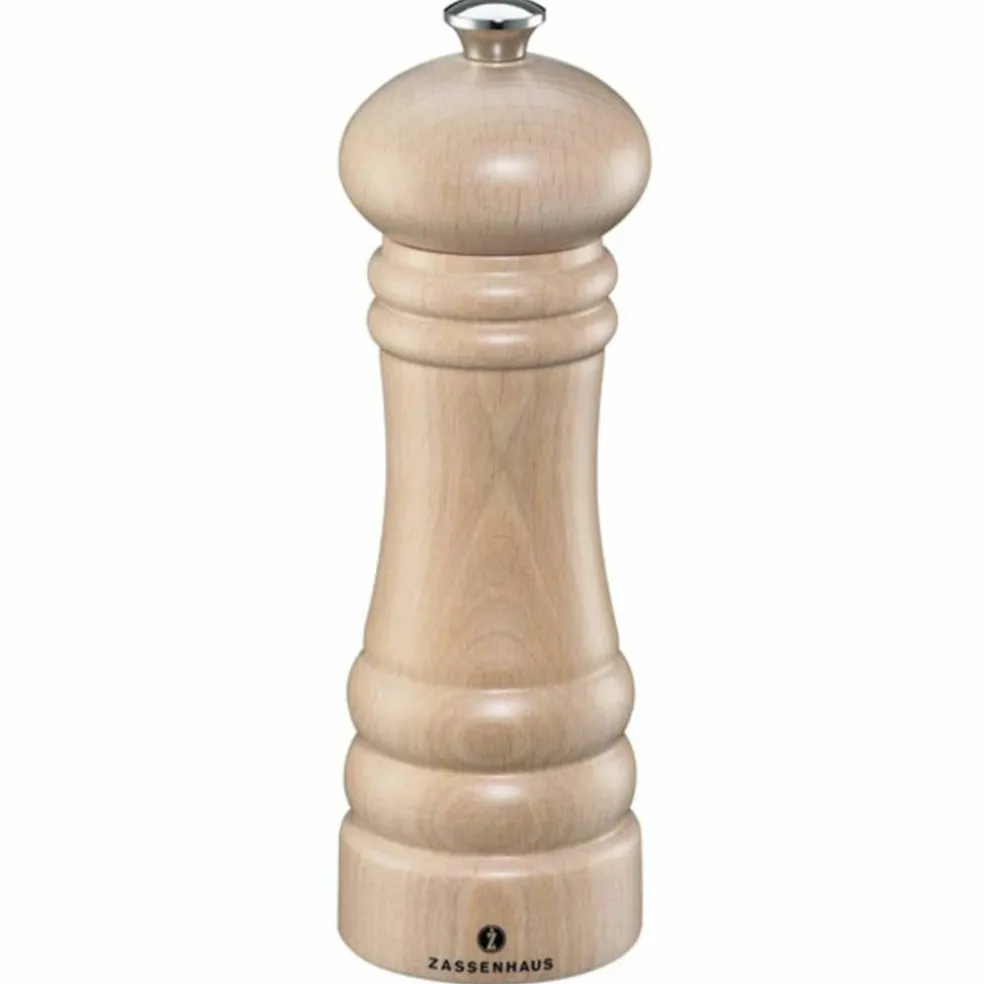 Saltkvarn 18 cm Vit Blank