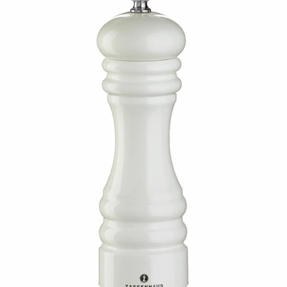 Saltkvarn 18 cm Vit Blank