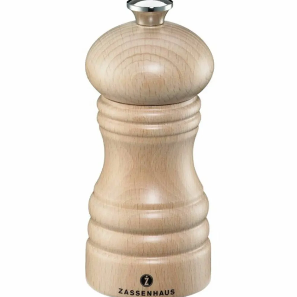 Saltkvarn 12 cm Vit Blank