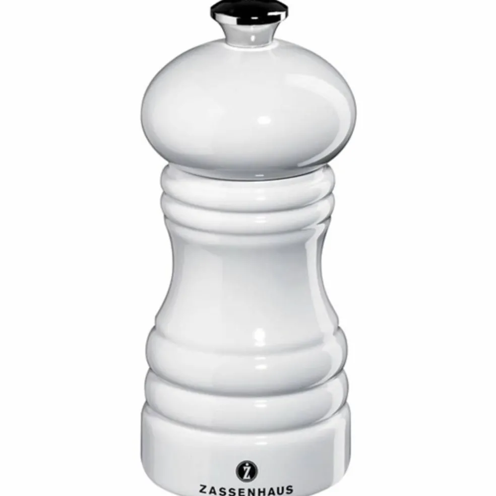Saltkvarn 12 cm Vit Blank