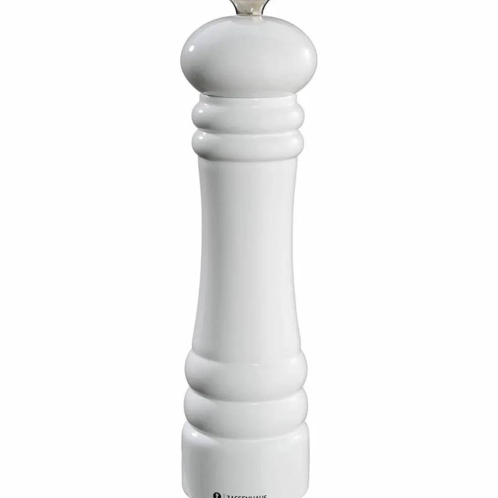 Saltkvarn 24 cm Vit Blank