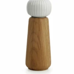Salt- och Pepparkvarn 18,5 cm Vit