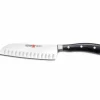 Santokukniv Svart 17 cm