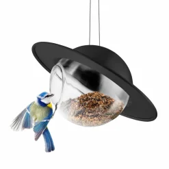 Saturn fågelmatare, svart