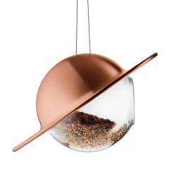 Saturn fågelmatare, svart