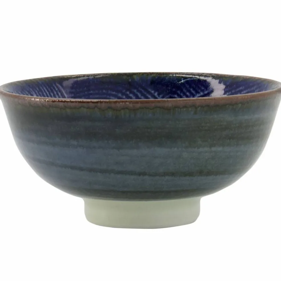 Seigaiha Blue skål 12 cm