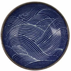 Seigaiha Blue skål 300 ml