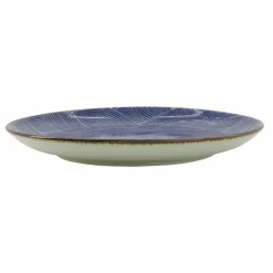 Seigaiha Blue tallrik 25 cm