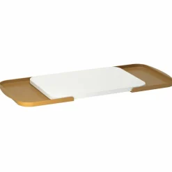 Separa skärbräda med brickor, gul