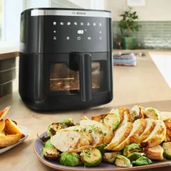 Serie 6 airfryer 7,2 liter, svart