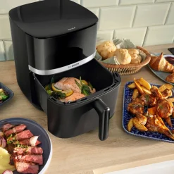 Serie 4 airfryer 6,1 liter, svart