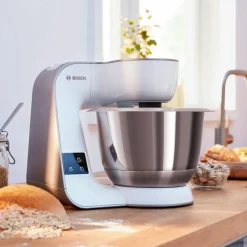 Serie 4 MUM5XW20 köksmaskin, 1000 W, vit/champagne