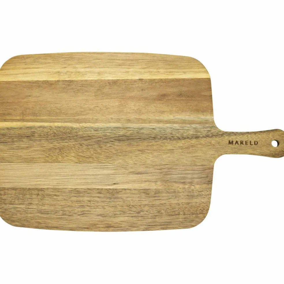 Serveringsbräda ø30 cm, akaciaträ