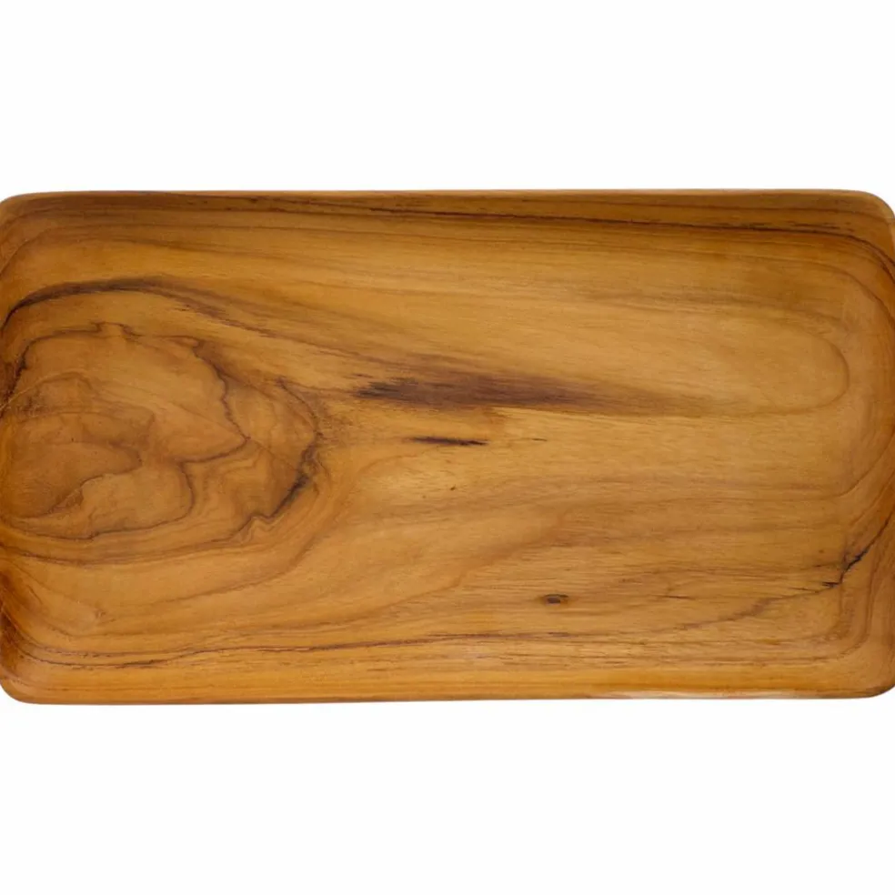 Serveringsbricka small 20 x 12 cm, teak