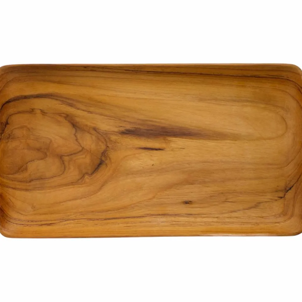 Serveringsbricka small 20 x 12 cm, teak