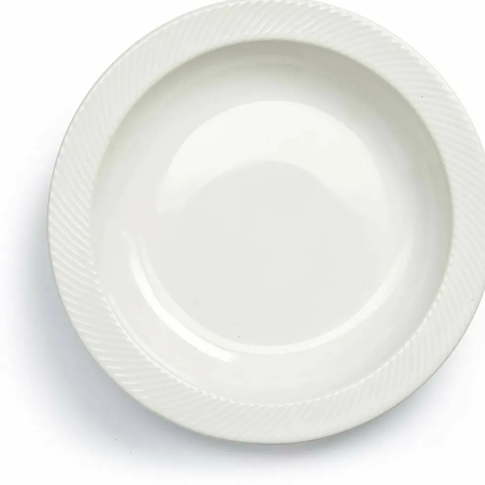 Serveringsfat vit