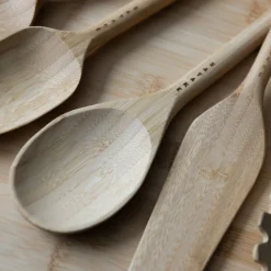 Serveringssked, bambu